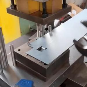 Тест штамповки, кривые изгиба