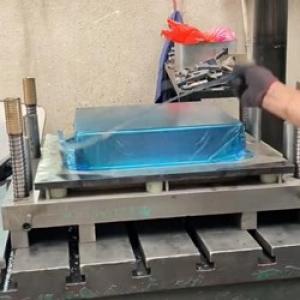 Металлическая тарелка глубокой промывки